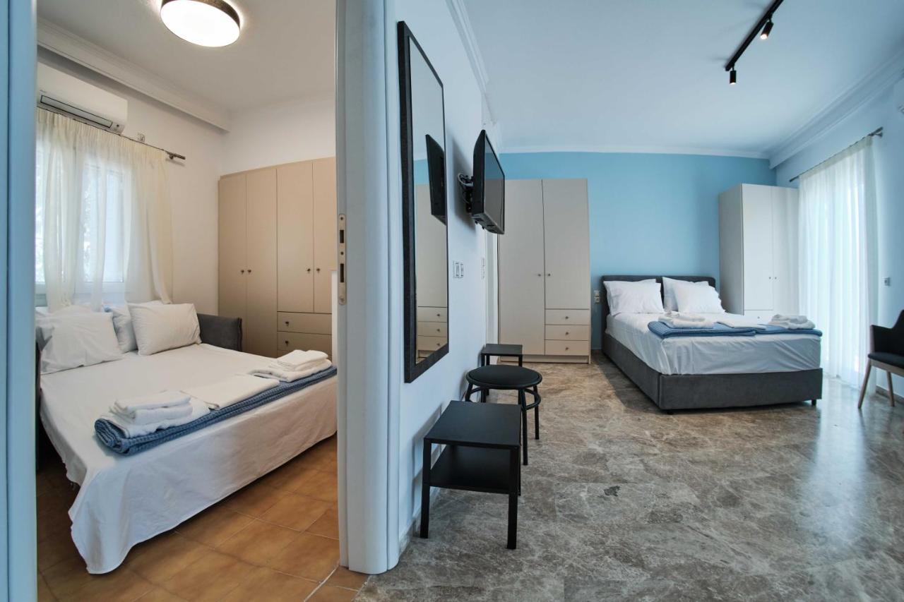 Panos Apartments Parga Bagian luar foto